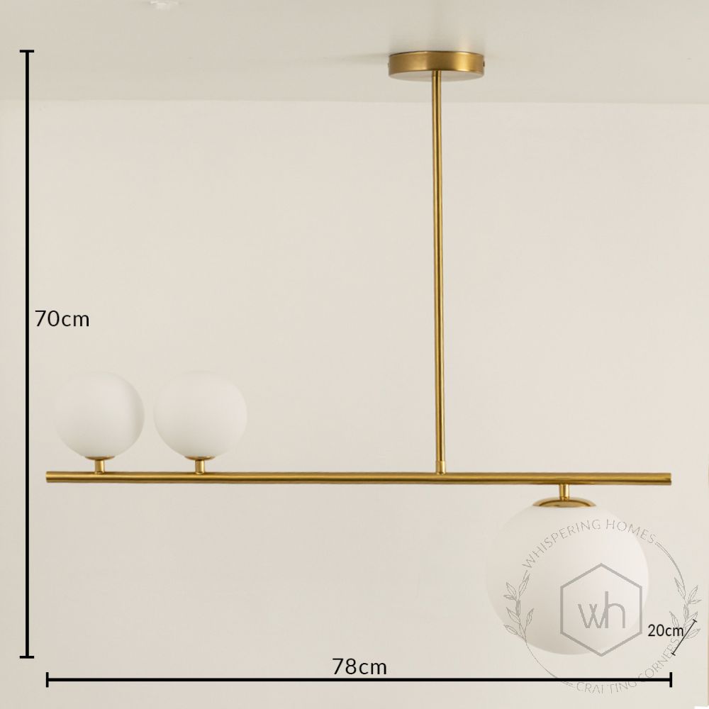 Armstrong Linear Chandelier Dimension