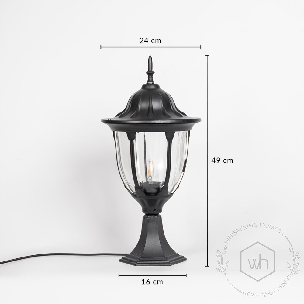 Neuro Outdoor Gate Light - Large Dimensions