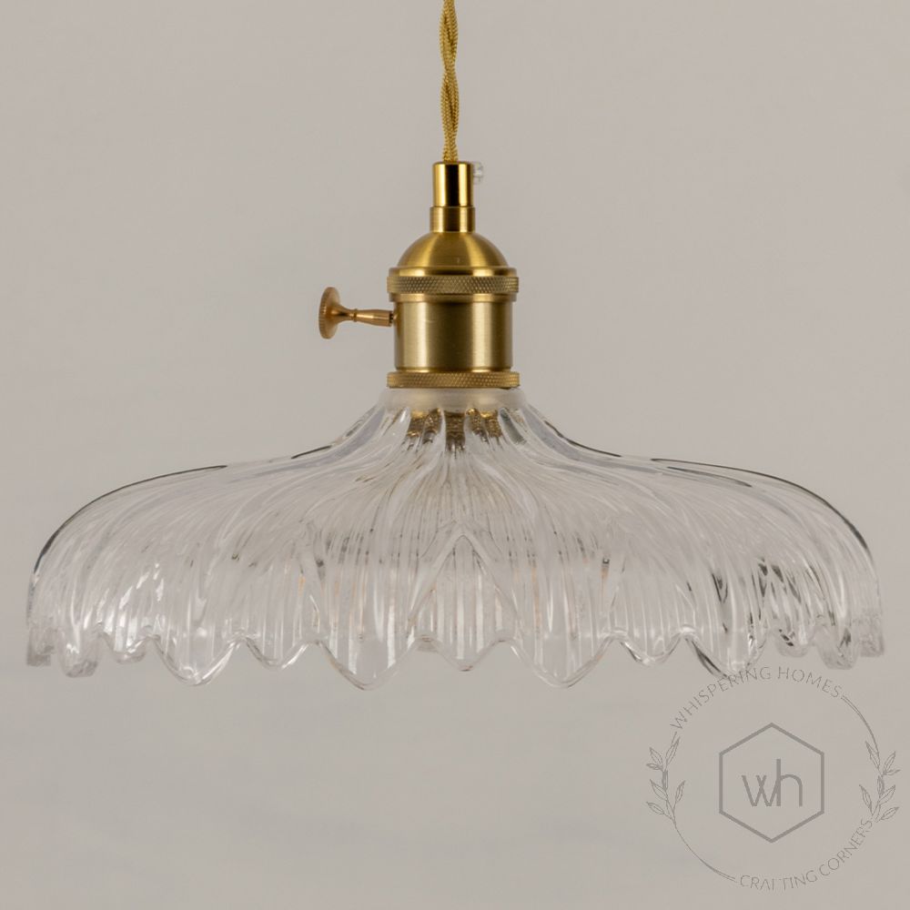 Nordic Retro Loft Pendant Light Closeup