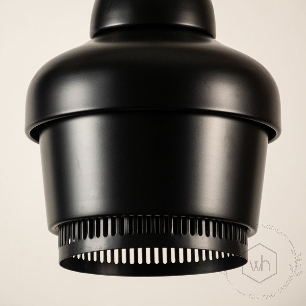 Rodan Pendant Light - Black closeup