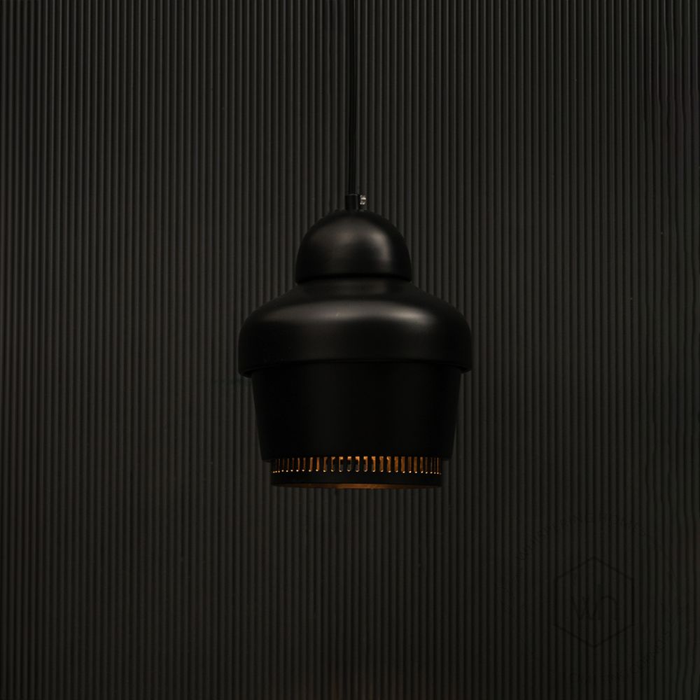 Rodan Pendant Light - Black Light on black background