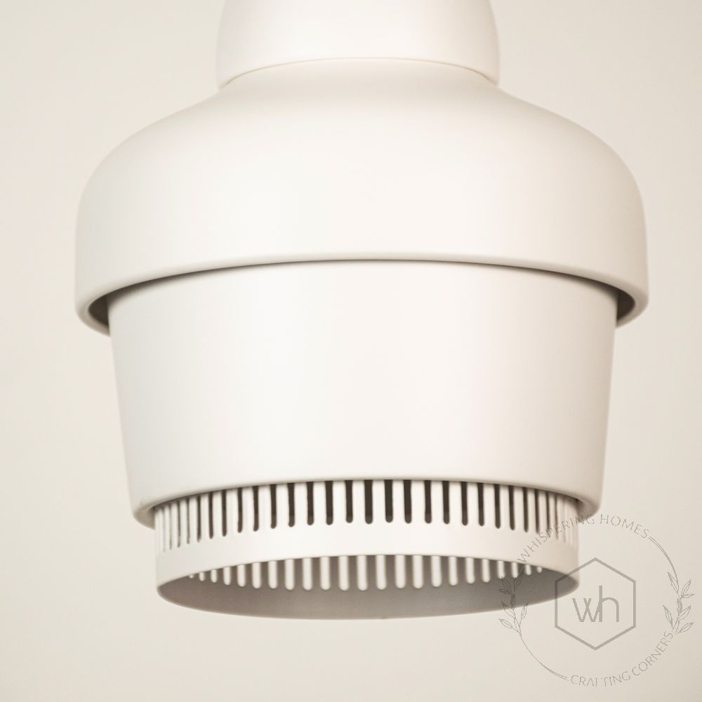 Rodan Pendant Light - White closeup