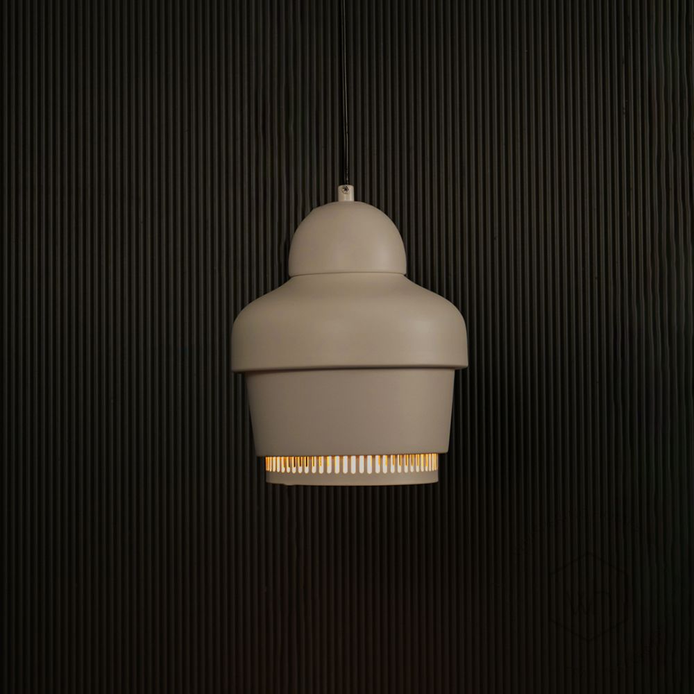 Rodan Pendant Light - White Light on black background