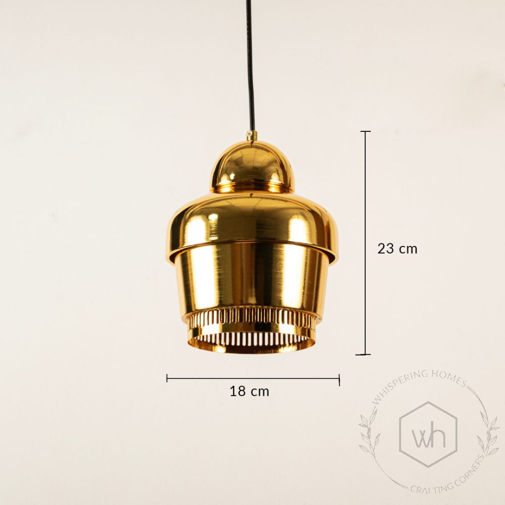 Rodan Pendant Light - Gold Dimension