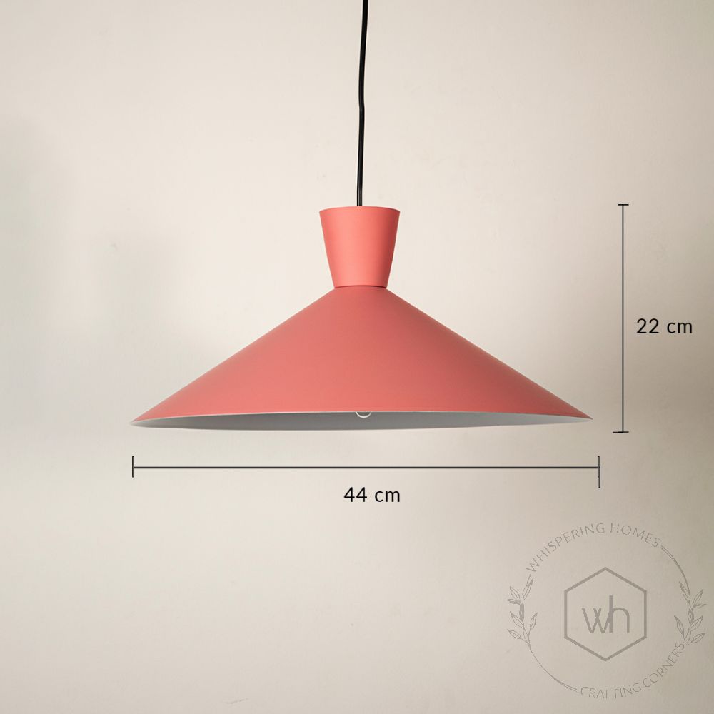 Martinelli Cono Pendant Light - Pink Dimension