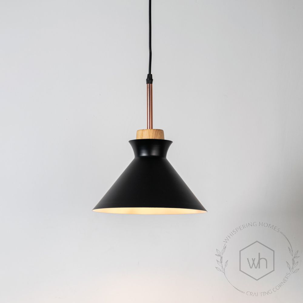 Pop Pendant Lamp - Black Light On White Background