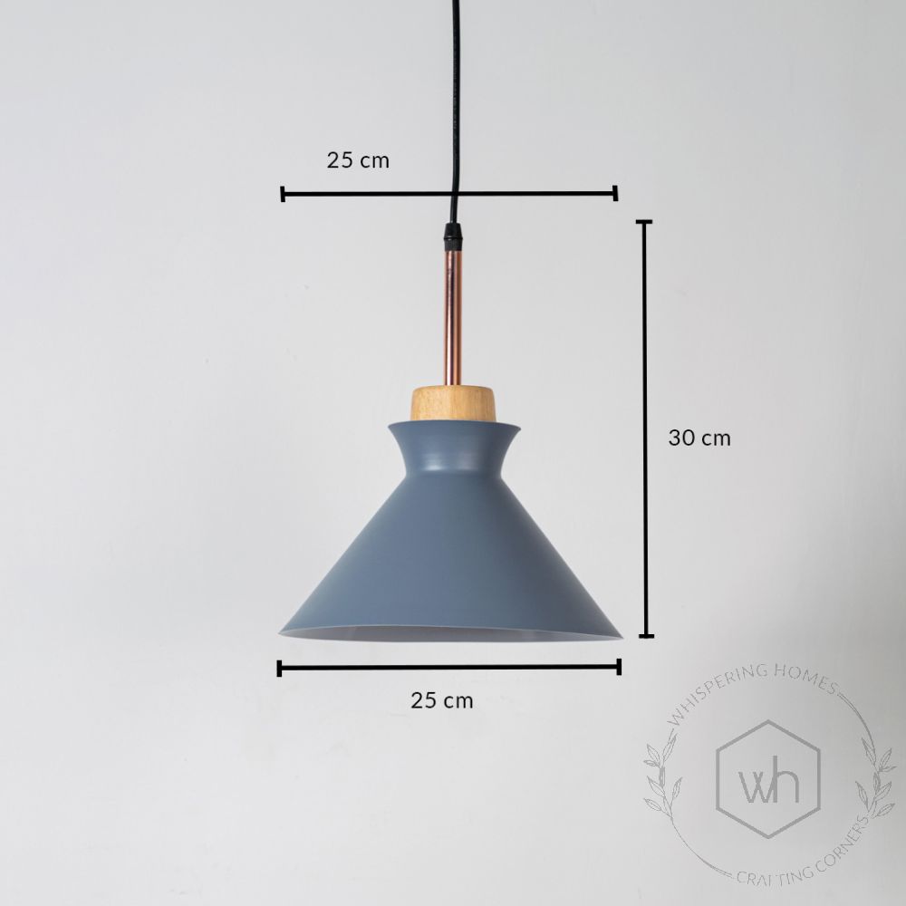 Pop Pendant Lamp - grey Dimensions