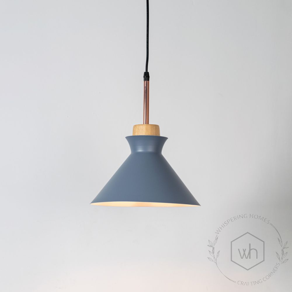 Pop Pendant Lamp - grey Light On White Background