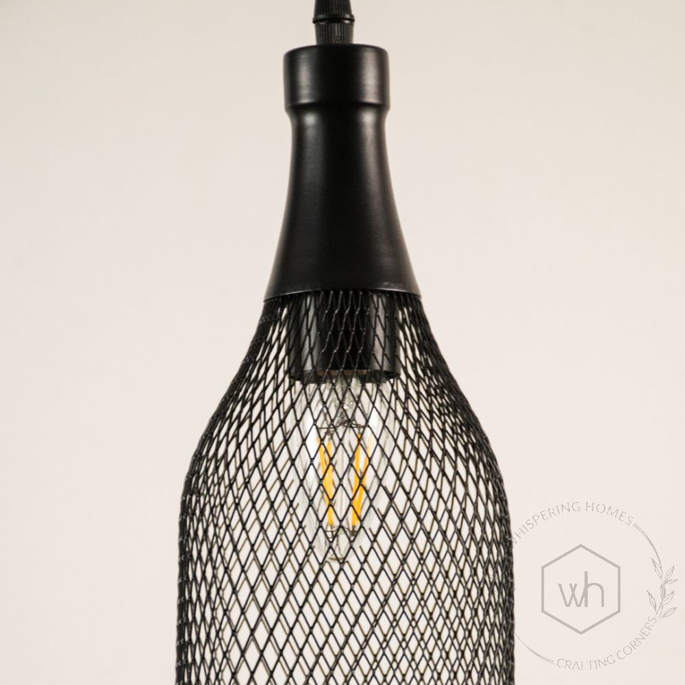 Bergen Bottleneck Pendant Light closeup