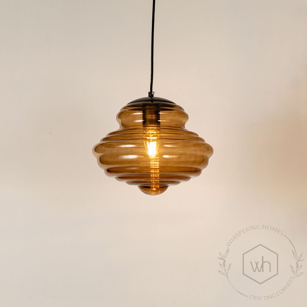 Villari Pendant Light - Small Light on white background