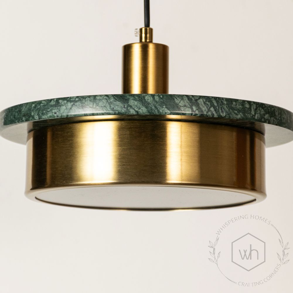 Origo Pendant Light - Green closeup