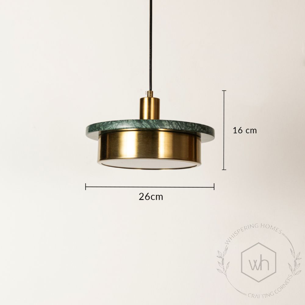 Origo Pendant Light - Green Dimension