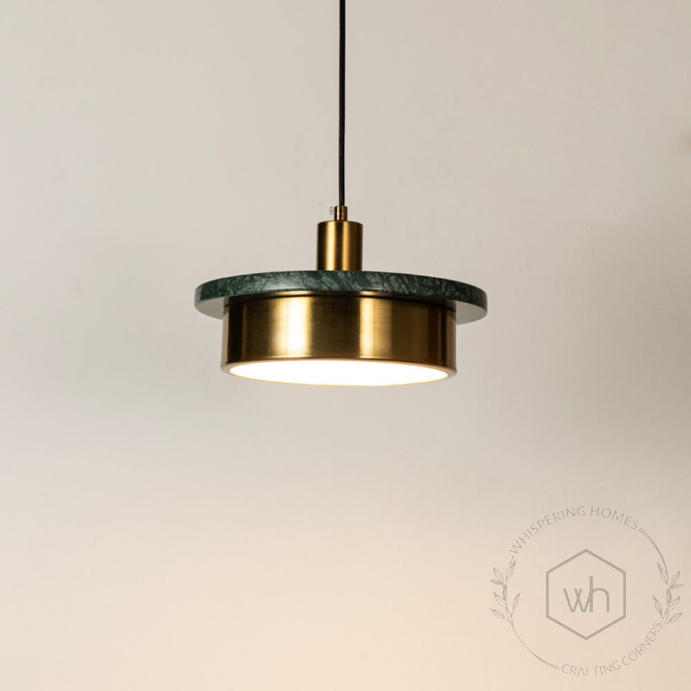 Origo Pendant Light - GreenLight On White Background