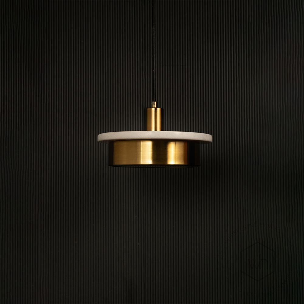 Origo Pendant Light - White Light off black background