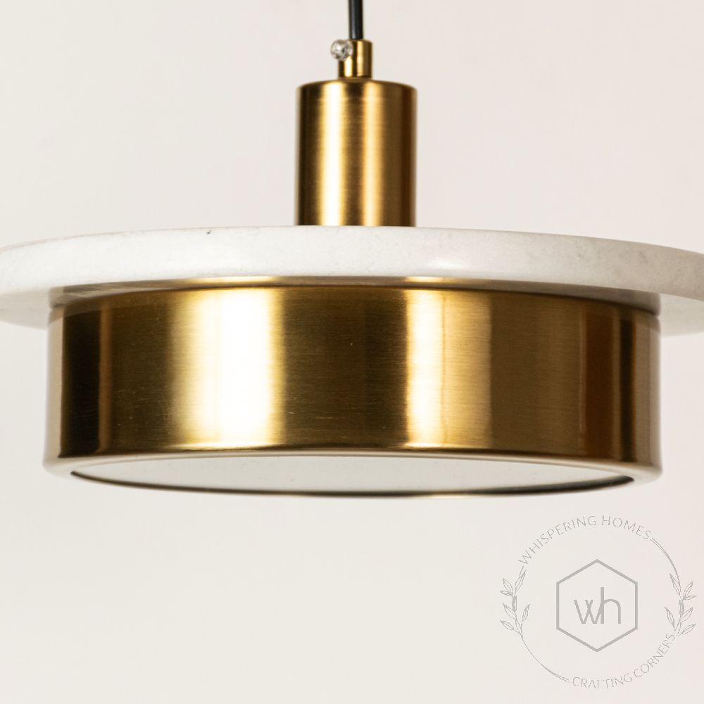 Origo Pendant Light - White closeup