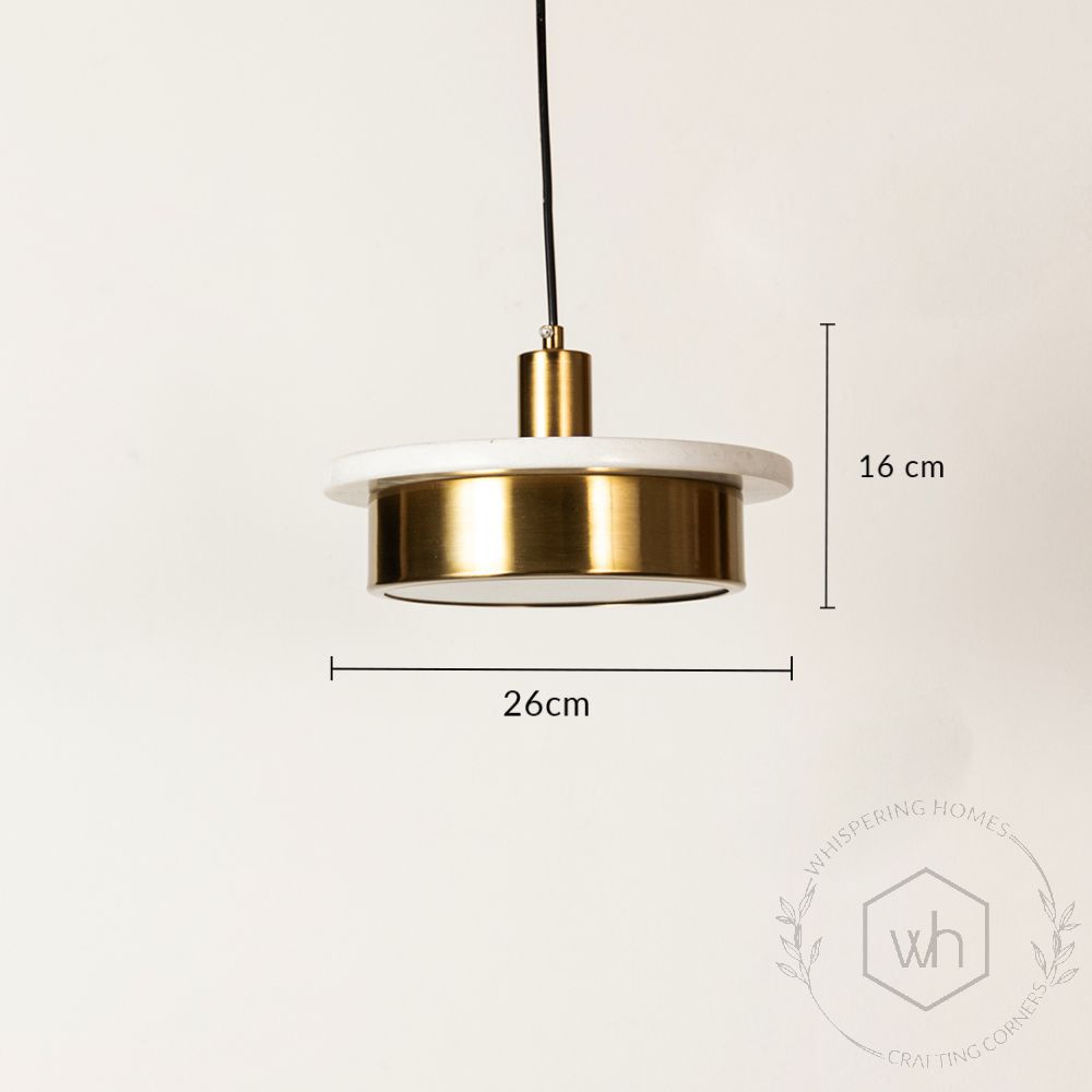 Origo Pendant Light - White Dimension