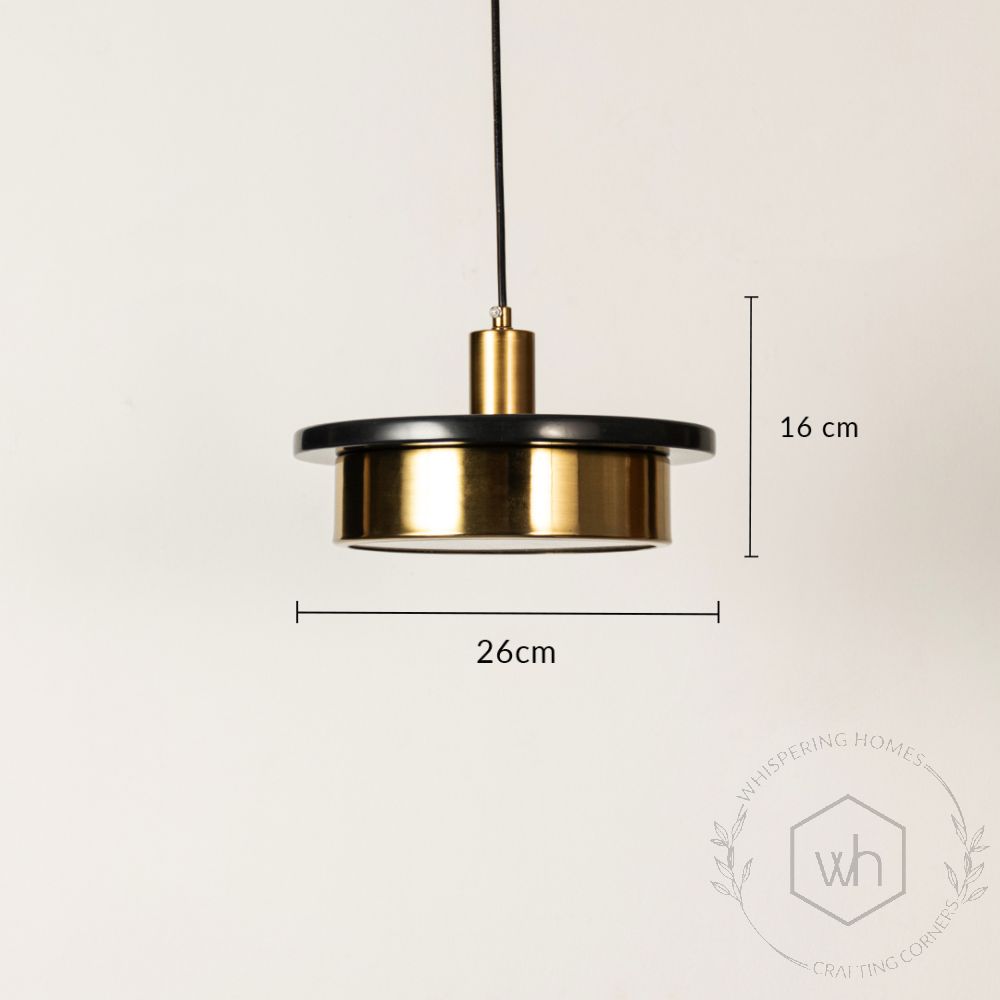 Origo Pendant Light - Black Dimension