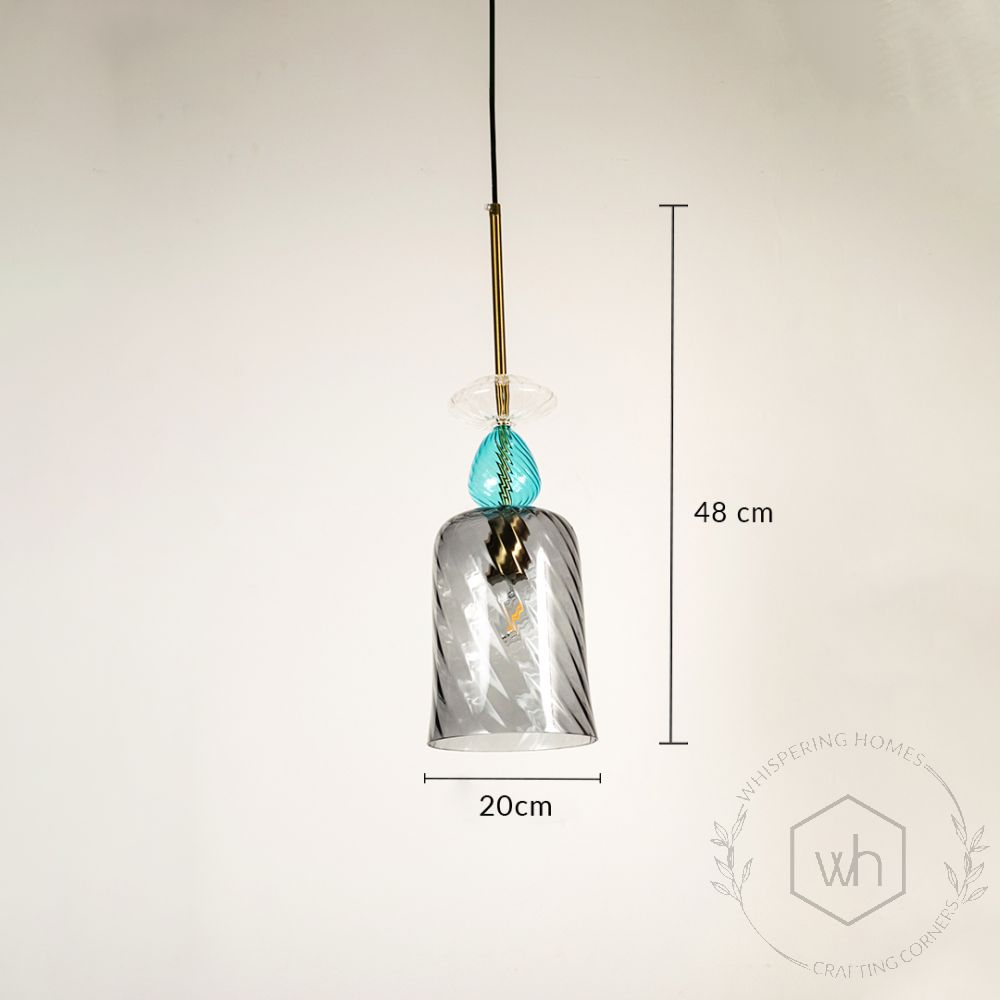 Mist Melody Pendant Light - Grey Dimension