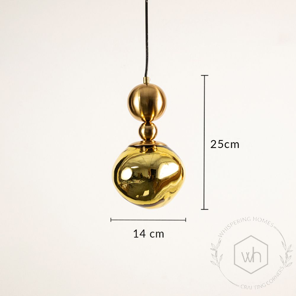 Umbra Pendant Light - Gold Dimension