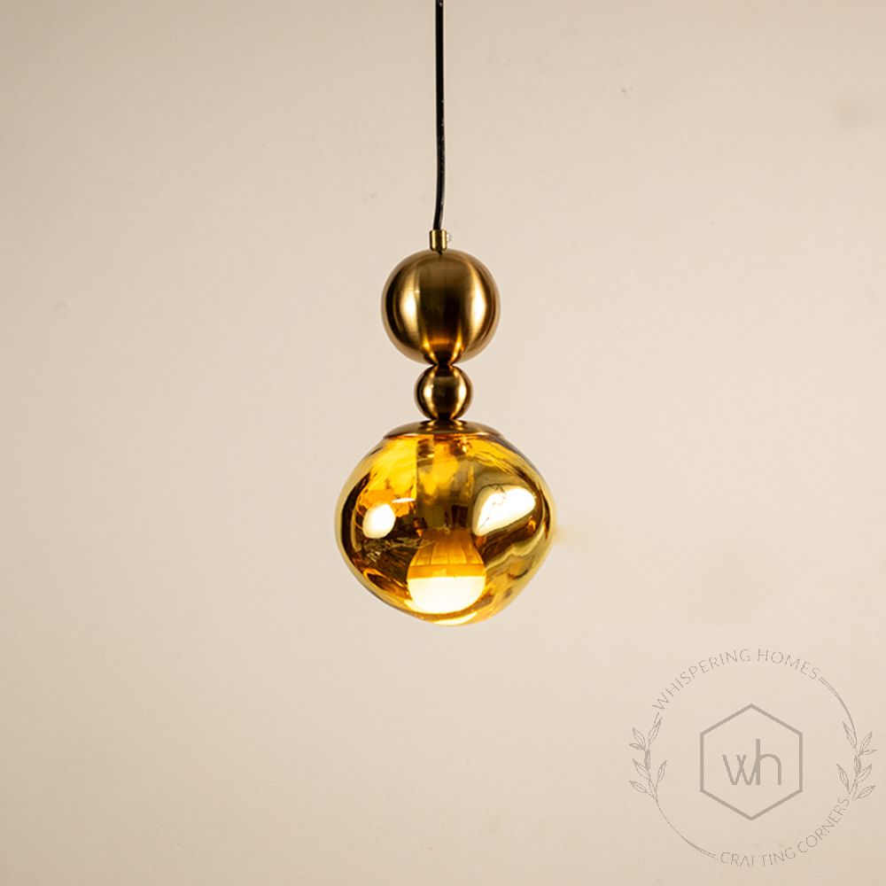 Umbra Pendant Light - GoldLight On White Background