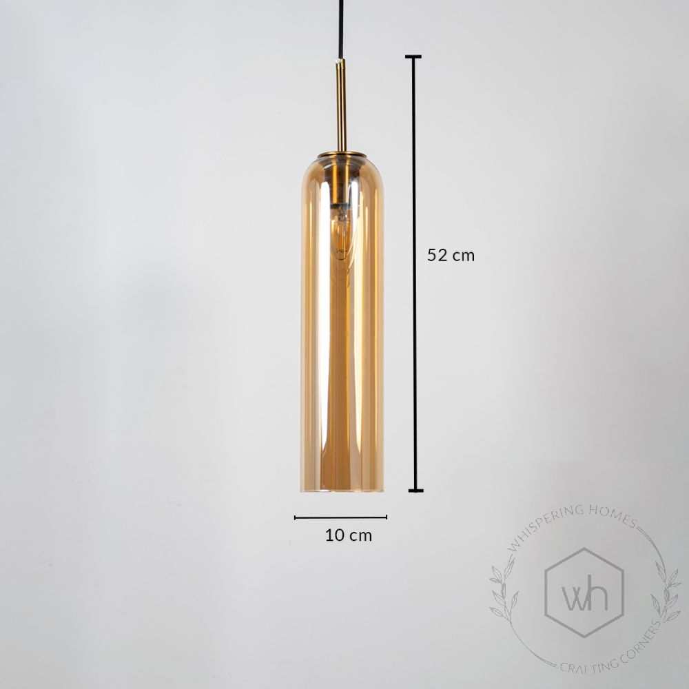 Float Pendant Light - Amber Dimensions