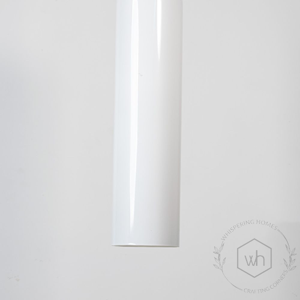 Float Pendant Light - White Closeup