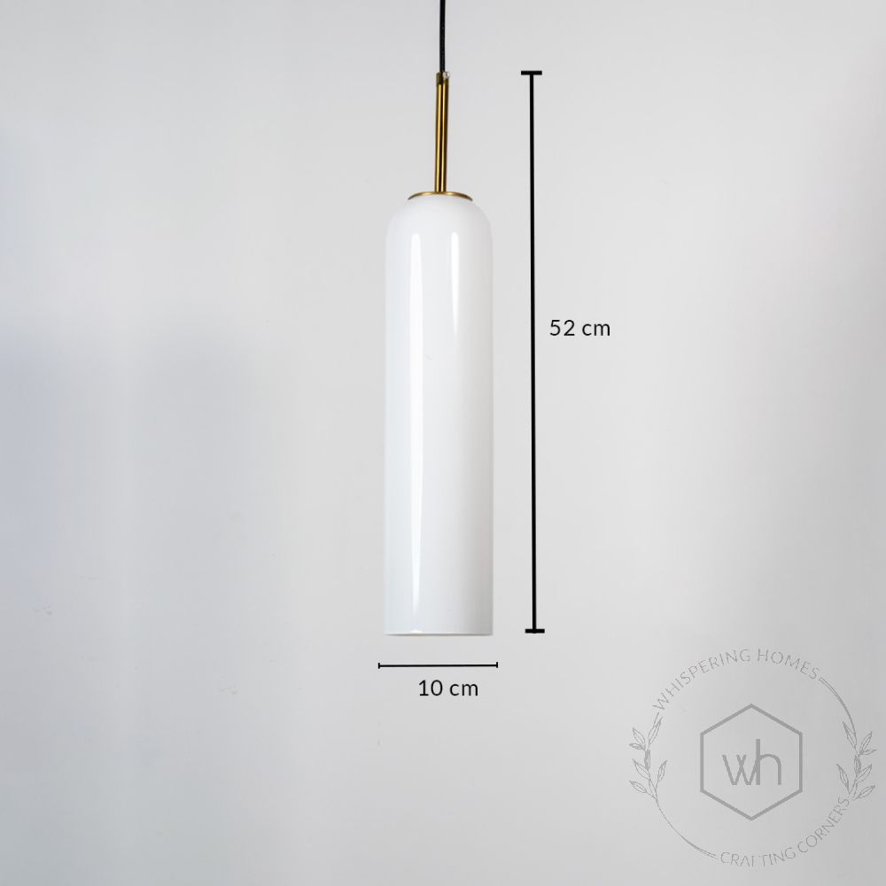 Float Pendant Light - White Dimensions