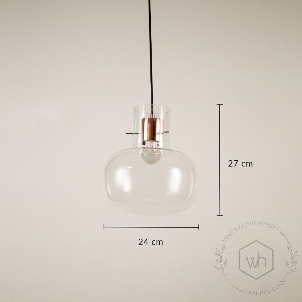 Pop Petite Hanging Light - Transparent Dimension