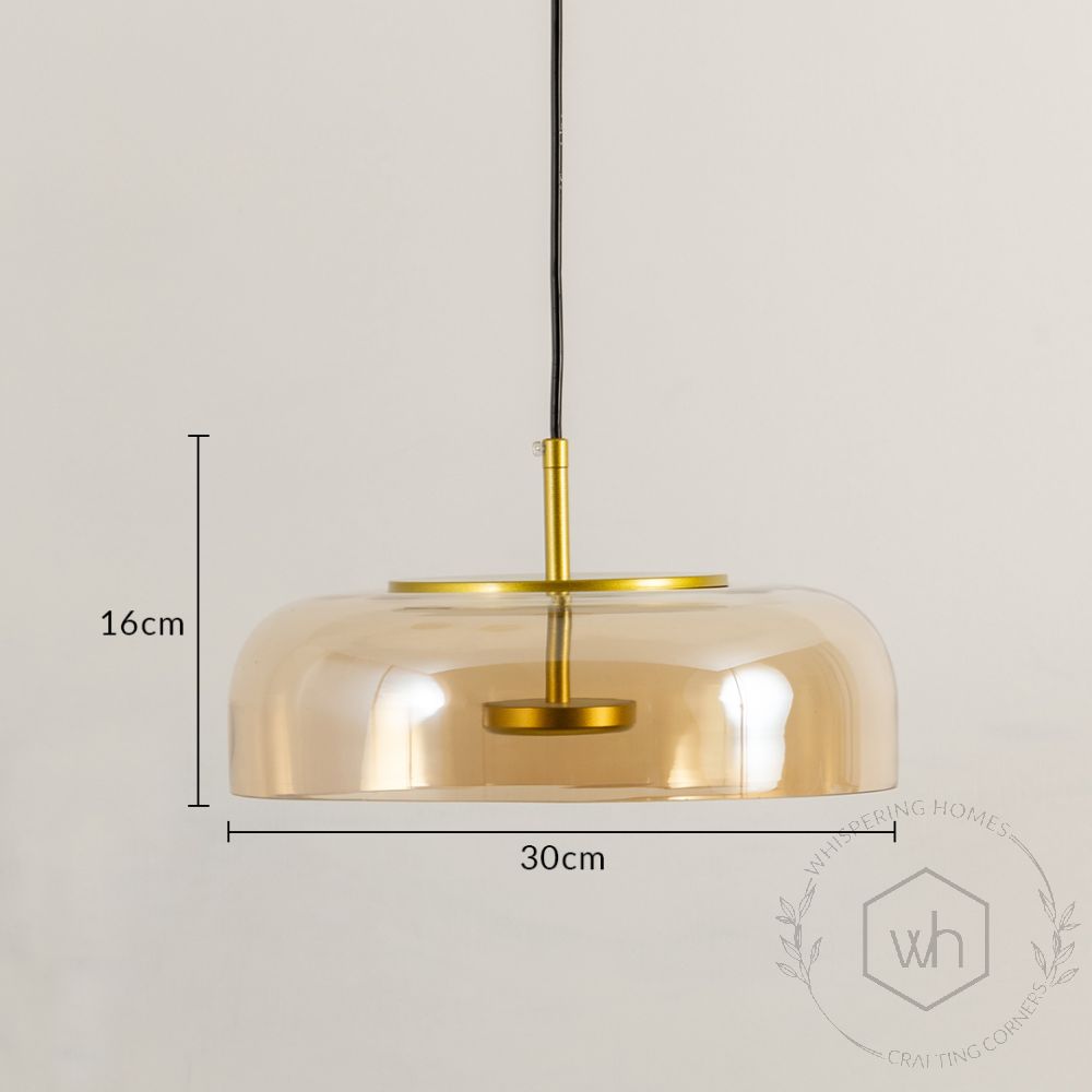 Prism Glass Pendant Light Large Dimensions