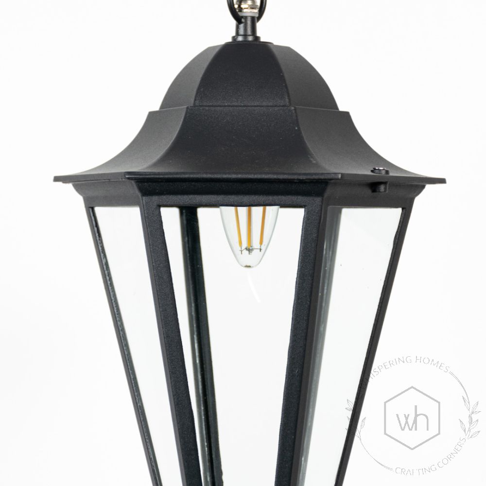 Paris Outdoor Hanging Light - large Closeup