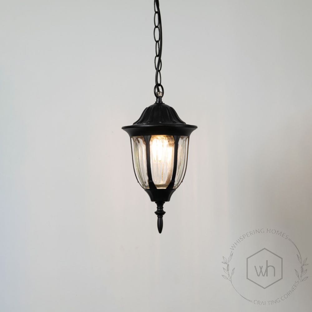 Neuro Outdoor Hanging Light - Small Light On White Background