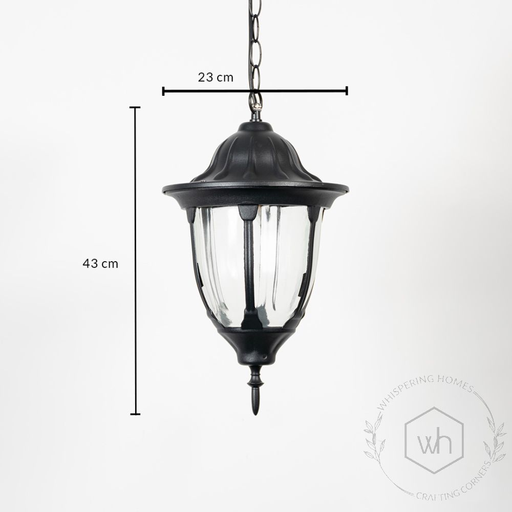 Neuro Outdoor Hanging Light - Large Dimensions