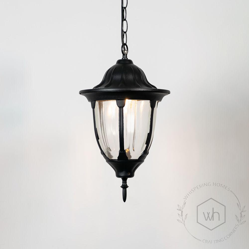 Neuro Outdoor Hanging Light - Large Light On White Background