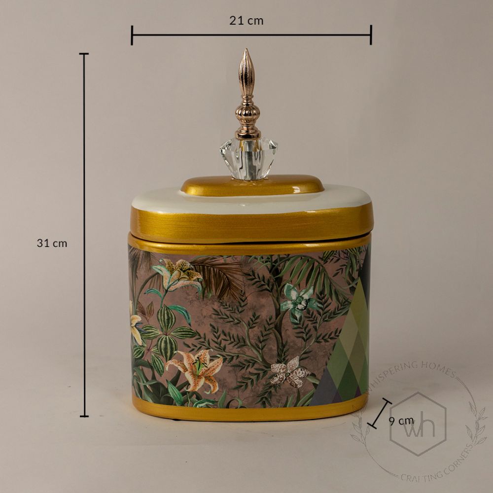 Japanese Ceramic Jar - Small Dimensions