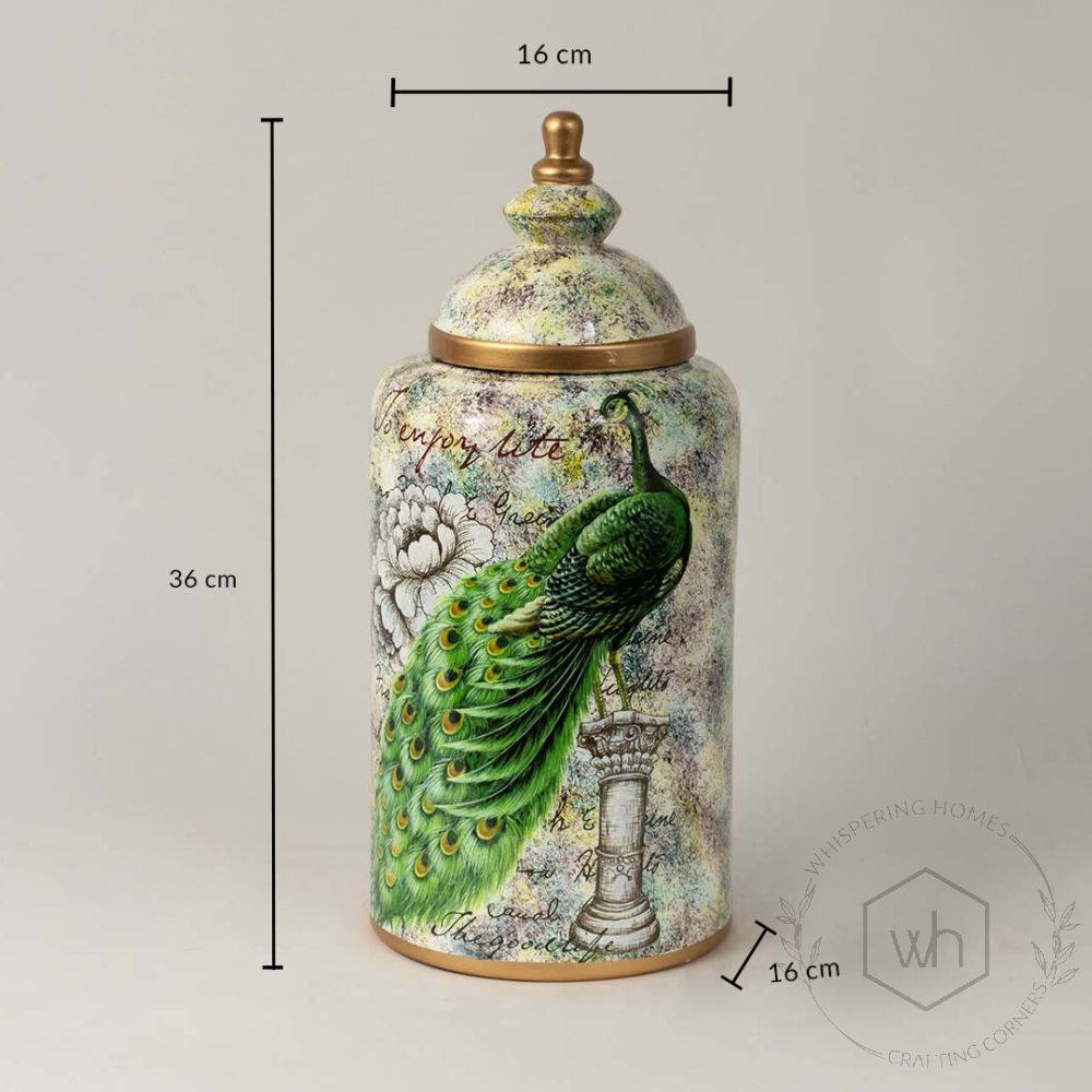 Morni Ceramic Jar - Large Dimensions