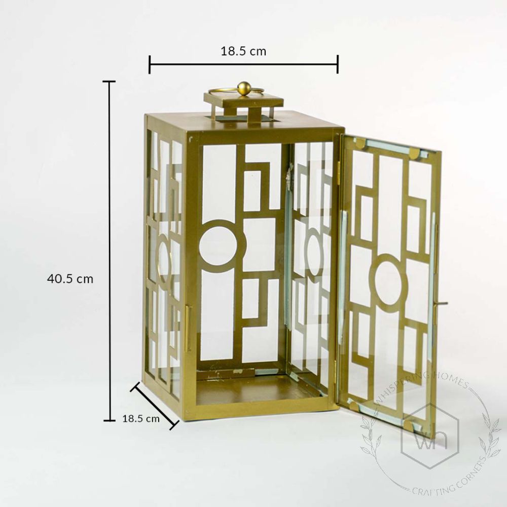 Lova Golden Lantern - Large Dimensions