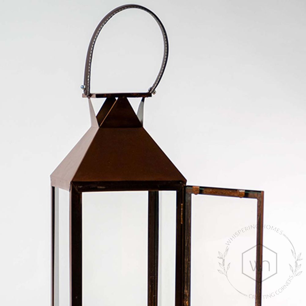 Claire Lantern Rose Gold - Extra Large Closeup