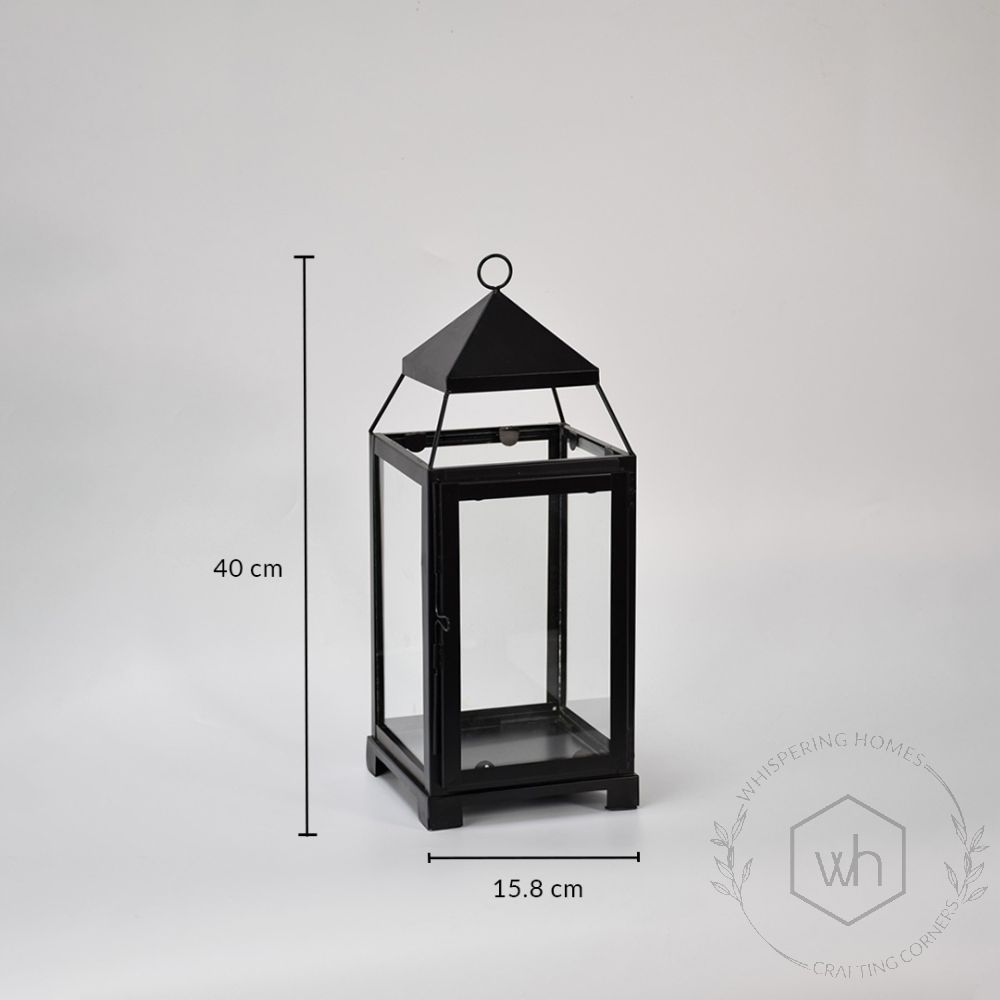 Hercules Lantern Black Dimensions