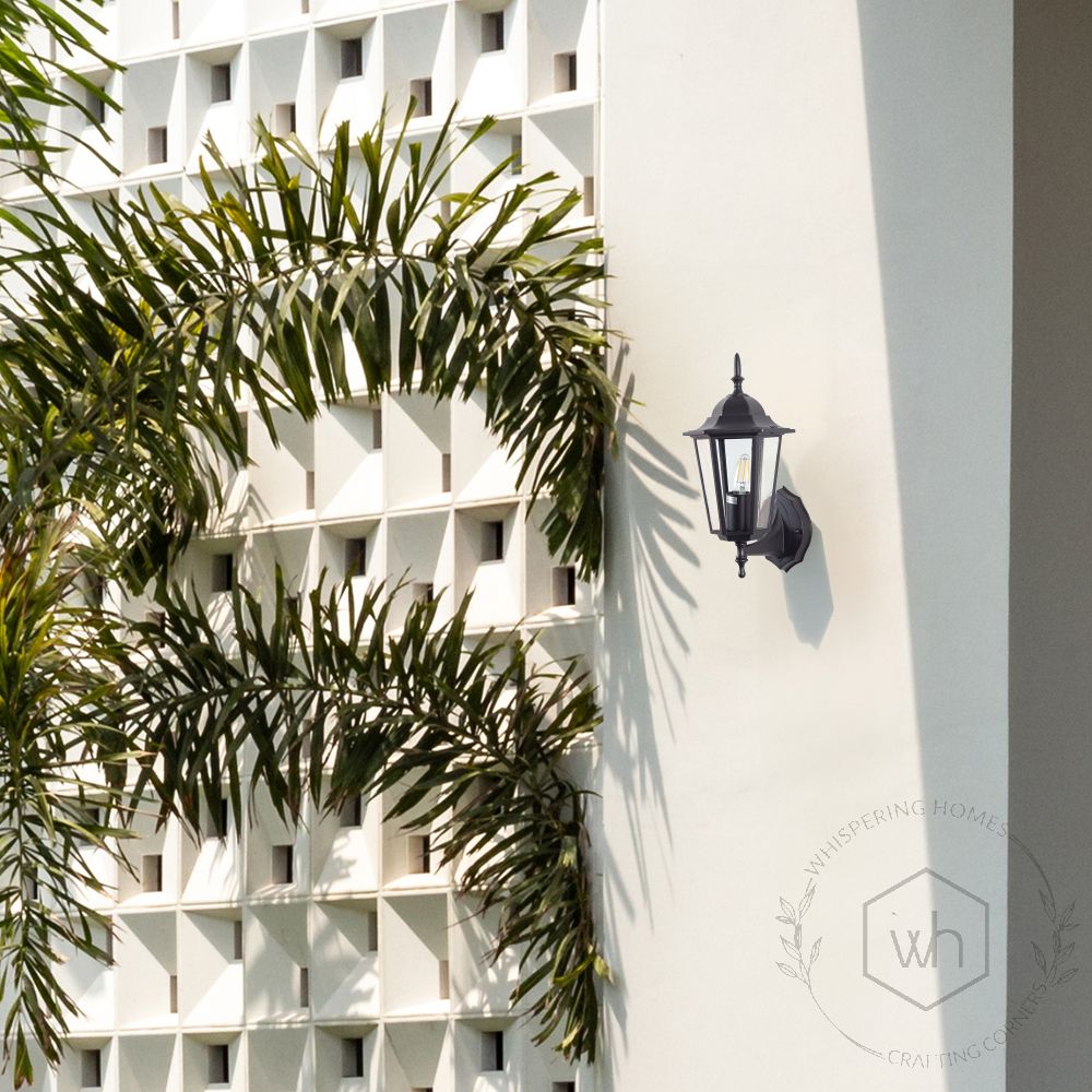 Retro Outdoor Wall Light - Small Lifestyle