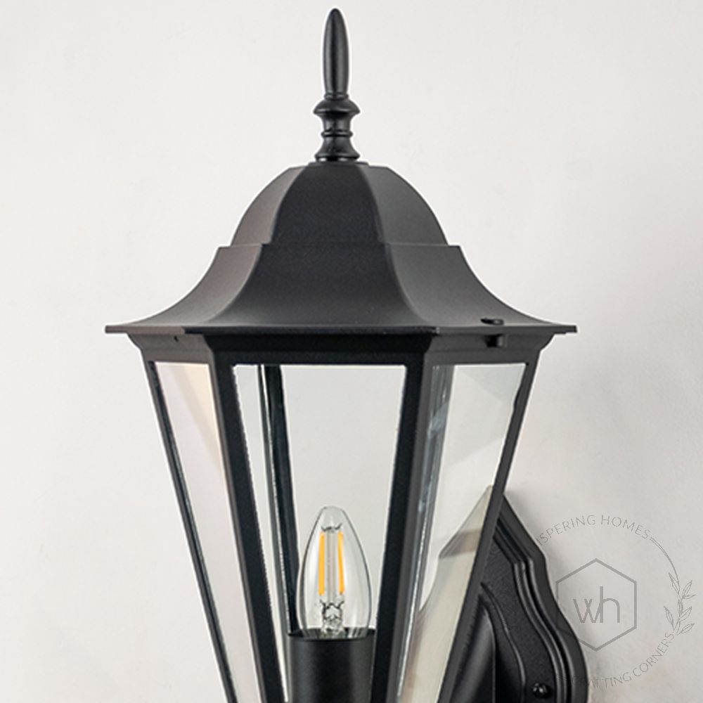 Retro Outdoor Wall Light - Large Closeup