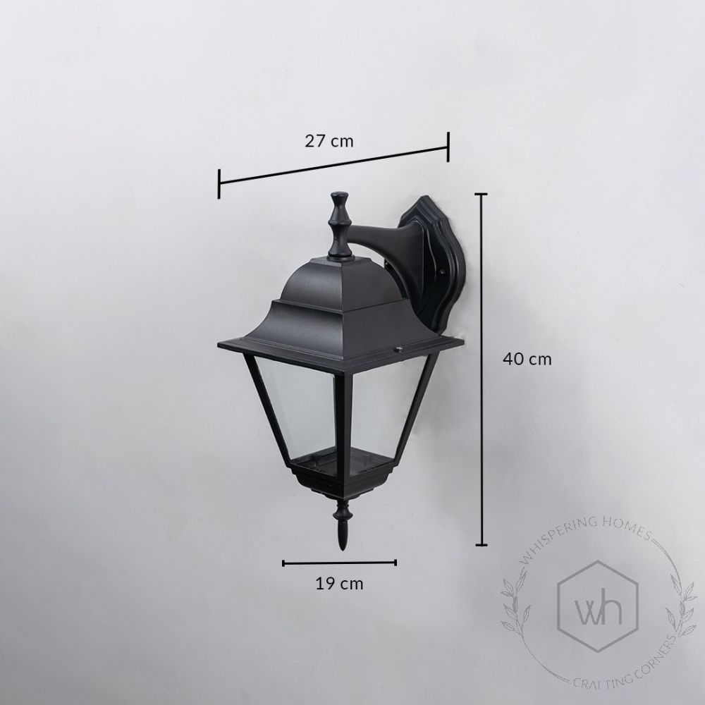 Coach Lantern Outdoor Wall Light - Large Dimensions