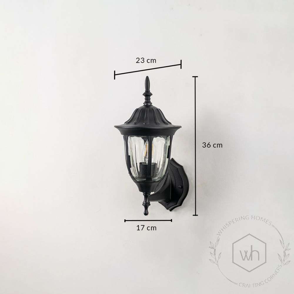 Morrow Outdoor Wall Lamp - Small Dimensions