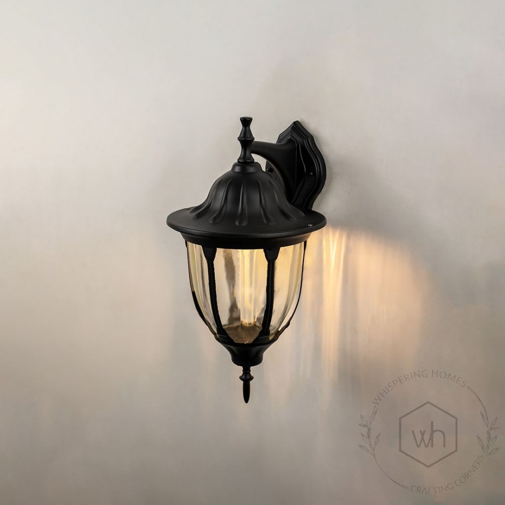 Morocco Outdoor Wall Light - Large Light On White Background