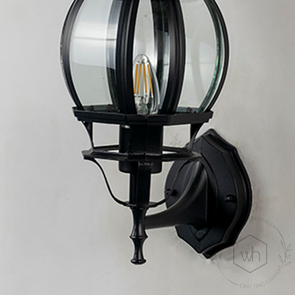 Exterior Outdoor Wall Light - Small Closeup