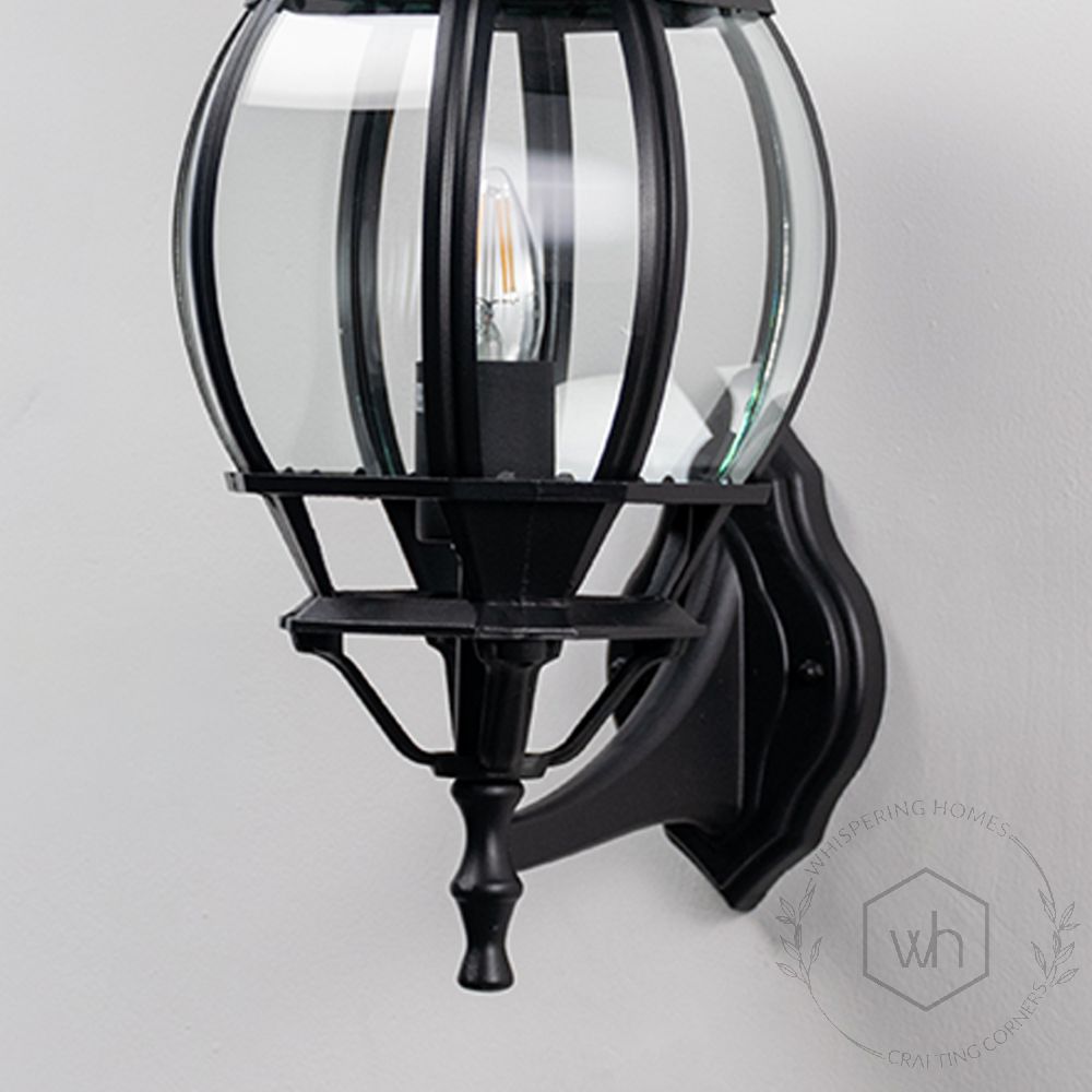 Exterior Outdoor Wall Light - Large Closeup