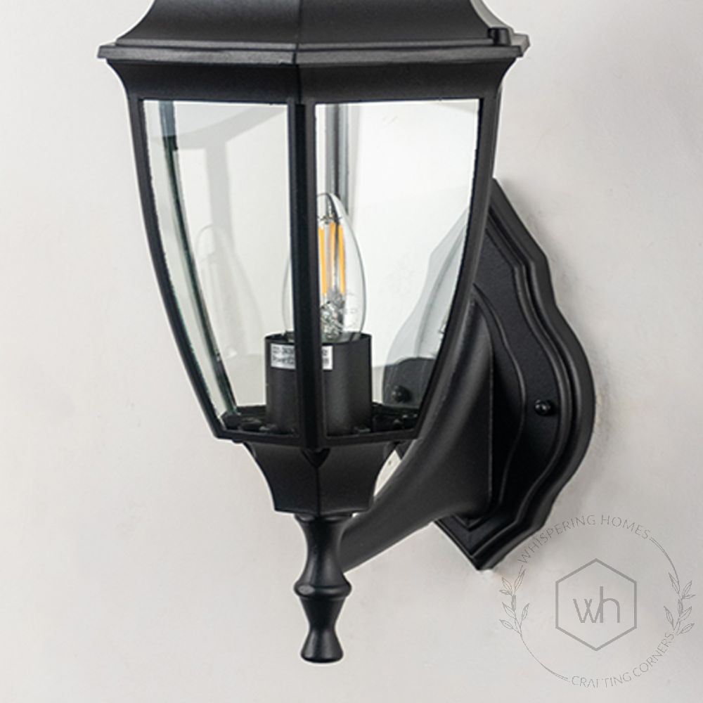 Outdoor Wall-Mount Lantern - large Closeup