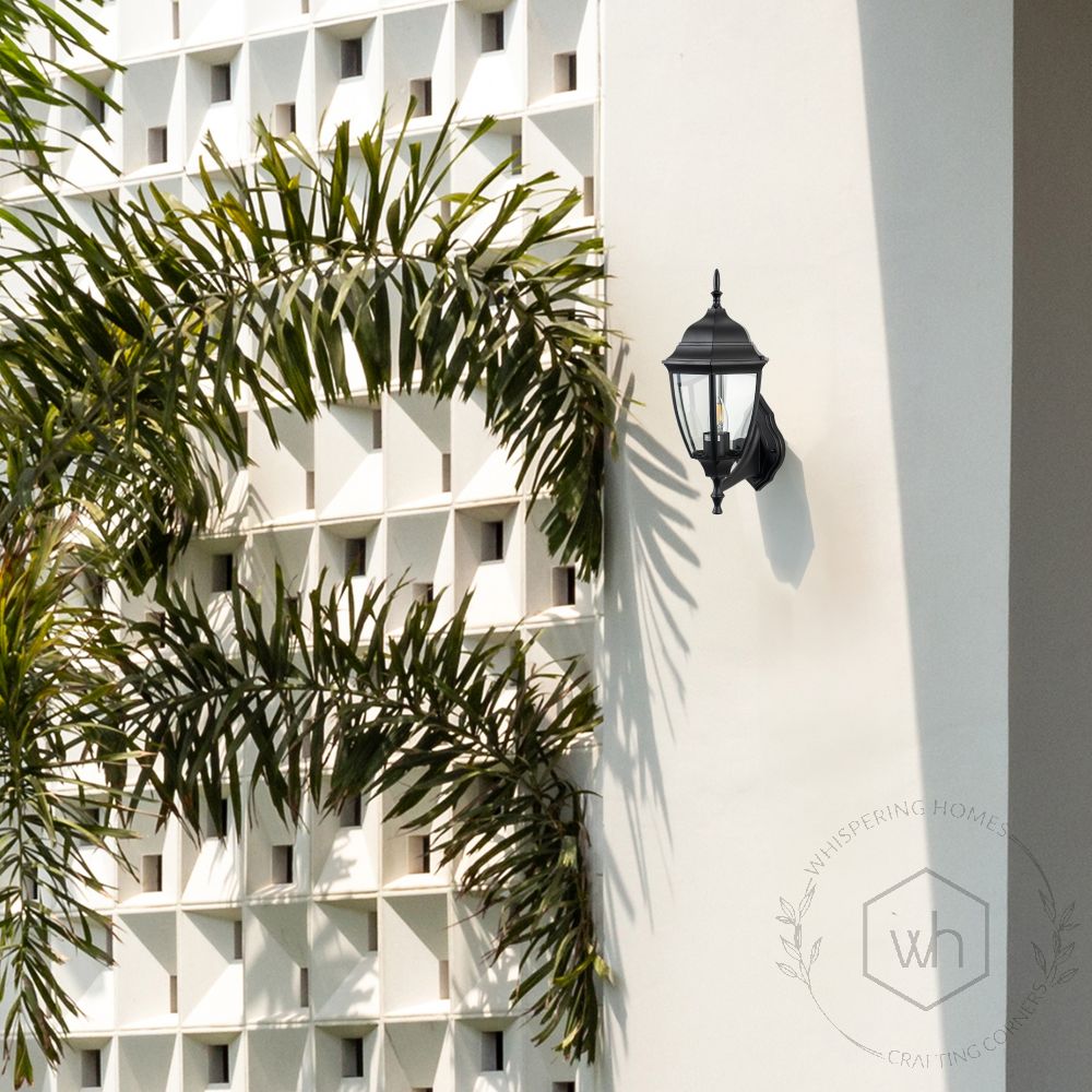 Outdoor Wall-Mount Lantern - large Lifestyle