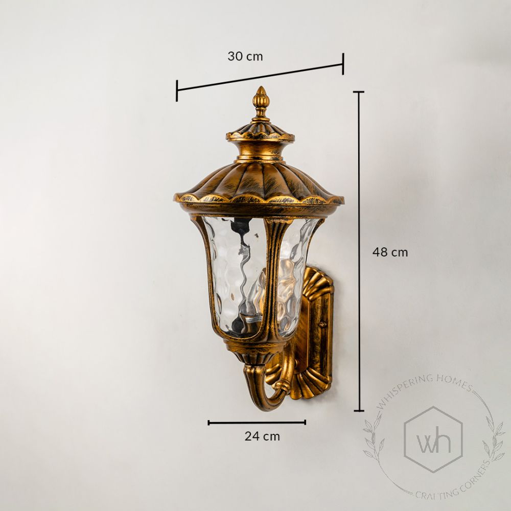 Villa Outdoor Wall Lamp - Large Dimensions