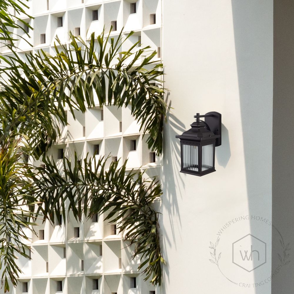 Porch Outdoor Wall Light - Dark Brown Lifestyle