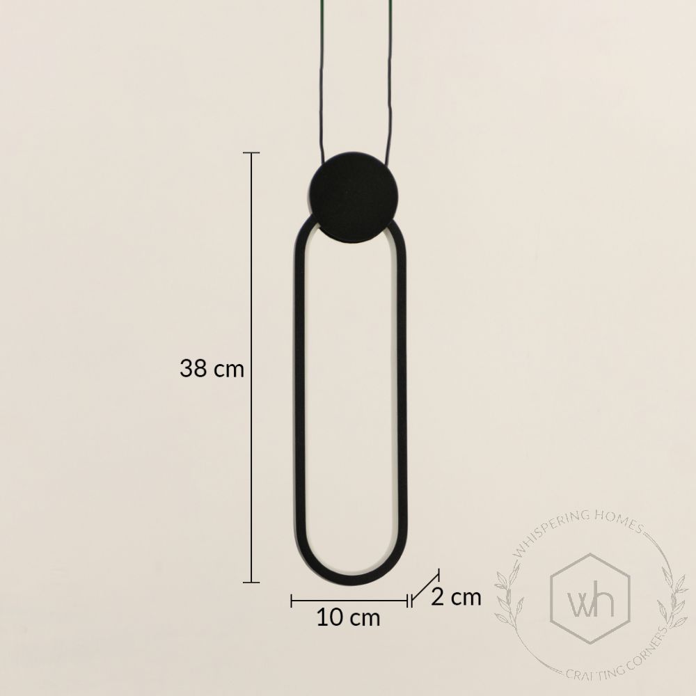 Minimalistic Pendant Light Long Dimensions